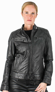 Lina Blouson Cuir Femme Oakwood