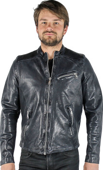 Cross Redskins Blouson Cuir Homme