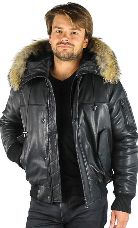 Mayson Giorgio Blouson Cuir Homme