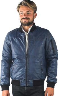 Lawton Redskins Blouson Cuir Homme