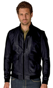 Furtif Patrouille de France Blouson Cuir Homme