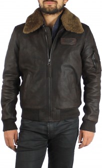 Commander Redskins Aviateur Cuir Homme