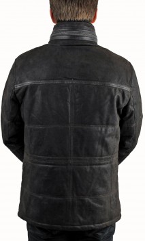 20340 Milestone Veste Cuir Homme