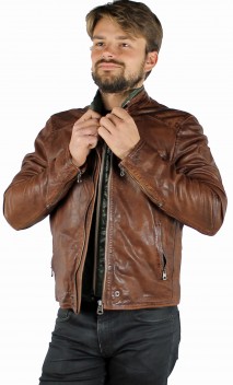 Jack Redskins Blouson Cuir Homme