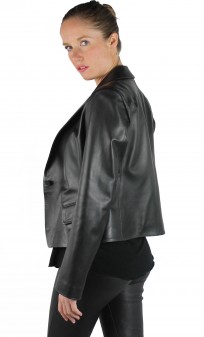 Elvina Blazer Cuir Giorgio