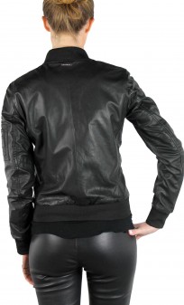 Naas  Bomber Cuir Redskins