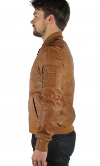 Kerian Giorgio Bomber Cuir Homme