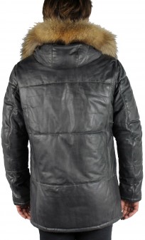 Sherlock Oakwood Veste Cuir Homme