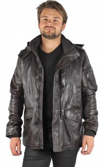 Titoo Guest Veste Cuir Homme