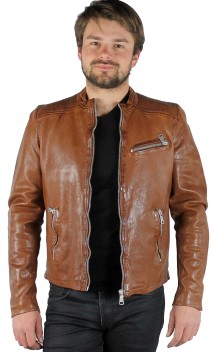 Cross Redskins Blouson Cuir Homme