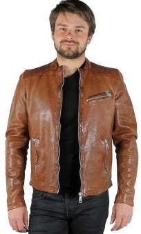 Cross Redskins Blouson Cuir Homme