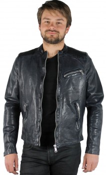 Cross Redskins Blouson Cuir Homme