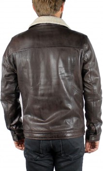 Sheriff Oakwood Blouson Cuir Homme