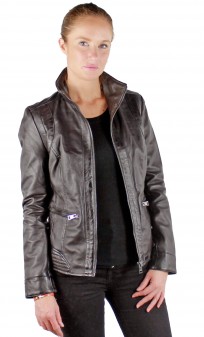 Blouson Femme En Cuir Guest Vicky