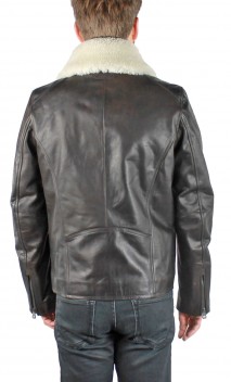 Bumper Redskins Blouson Cuir Homme