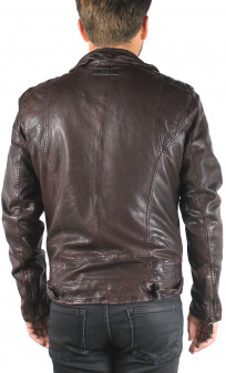 Scotty Redskins Perfecto Cuir Homme