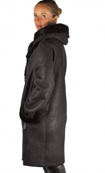 Manteau 3/4 Peau Lainée Levinsky Piemonte A