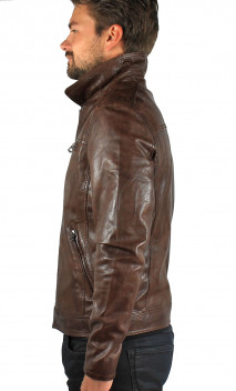 Major Blouson Cuir Homme Daytona