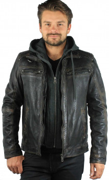 51995 Blouson Cuir Homme Donders