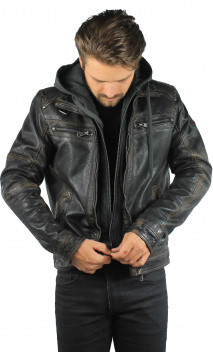 51995 Blouson Cuir Homme Donders