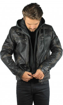 51995 Blouson Cuir Homme Donders