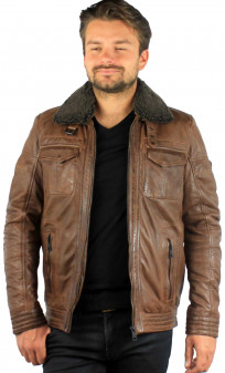 52129 Blouson Cuir Homme Donders