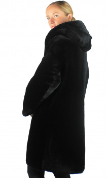 Manteau Peau Lainée Femme Intuition Mara