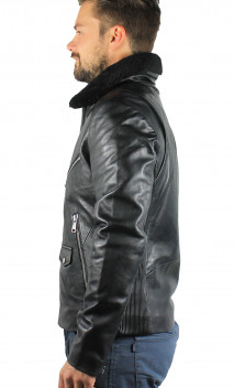 Carey Blouson Cuir Homme Redskins