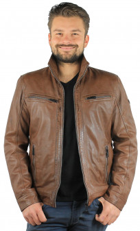 52130 Blouson Cuir Homme Donders