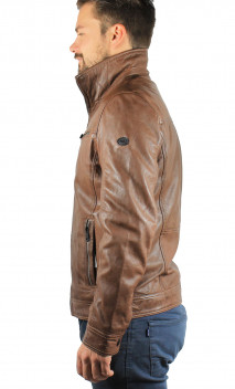 52130 Blouson Cuir Homme Donders