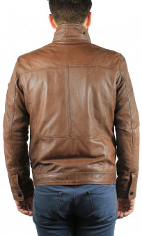 52130 Blouson Cuir Homme Donders