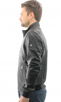 Manilo Blouson Cuir Homme Milestone