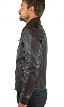 Major Blouson Cuir Homme Daytona