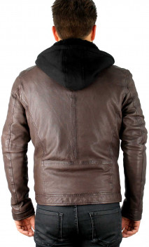 Drink Blouson Cuir Homme Oakwood