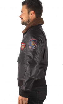 Omega Blouson Cuir Homme Aviateur Redskins