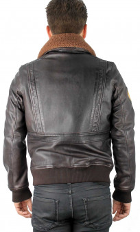 Omega Blouson Cuir Homme Aviateur Redskins