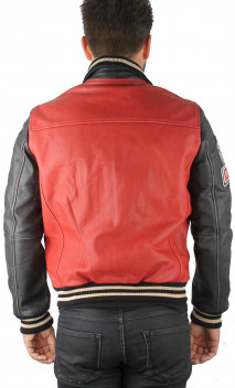 Skateboard Blouson Cuir Homme Redskins