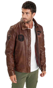 Pittacus Blouson Cuir Homme Daytona