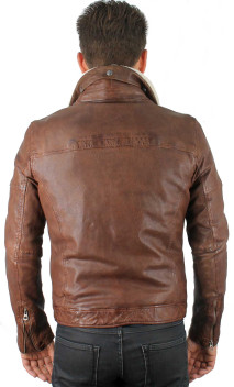 Platon Blouson Cuir Homme Daytona