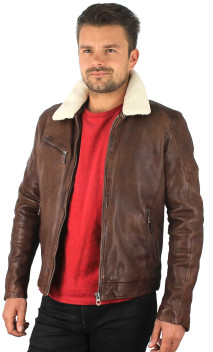 Platon Blouson Cuir Homme Daytona