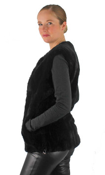 Gilet Sans Manche Femme en Rex-Helma-Sarah