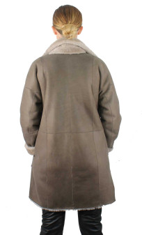 Manteau-Peau Lainée Réversible-Christ Marietta