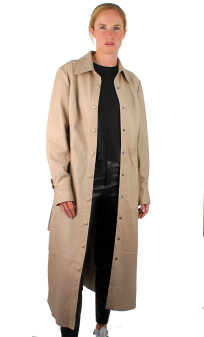 Princesa Manteau Robe Cuir Giorgio