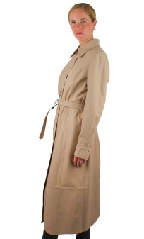 Princesa Manteau Robe Cuir Giorgio