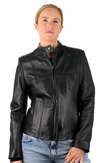 Aurorea Blouson Cuir Femme Giorgio