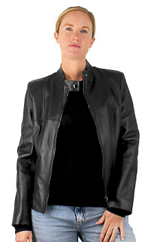 Aurorea Blouson Cuir Femme Giorgio