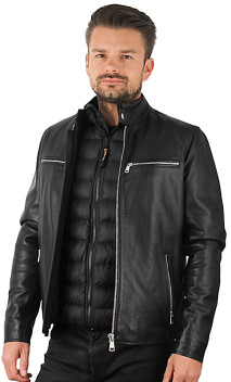 Steel Blouson Cuir Homme Redskins