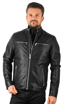 Steel Blouson Cuir Homme Redskins