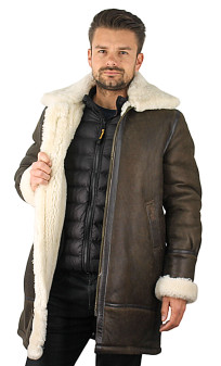 LC1259L  Veste Bombardier Mouton Homme Schott