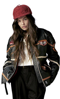 R66 Blouson Cuir Redskins